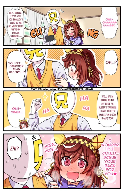 Buena Vista Wants to Scrub Her Onii-chan's Back
English Translation

#ウマ娘 #ブエナビスタ #ウマ娘英訳 #Umamusume #UmaTranslations 