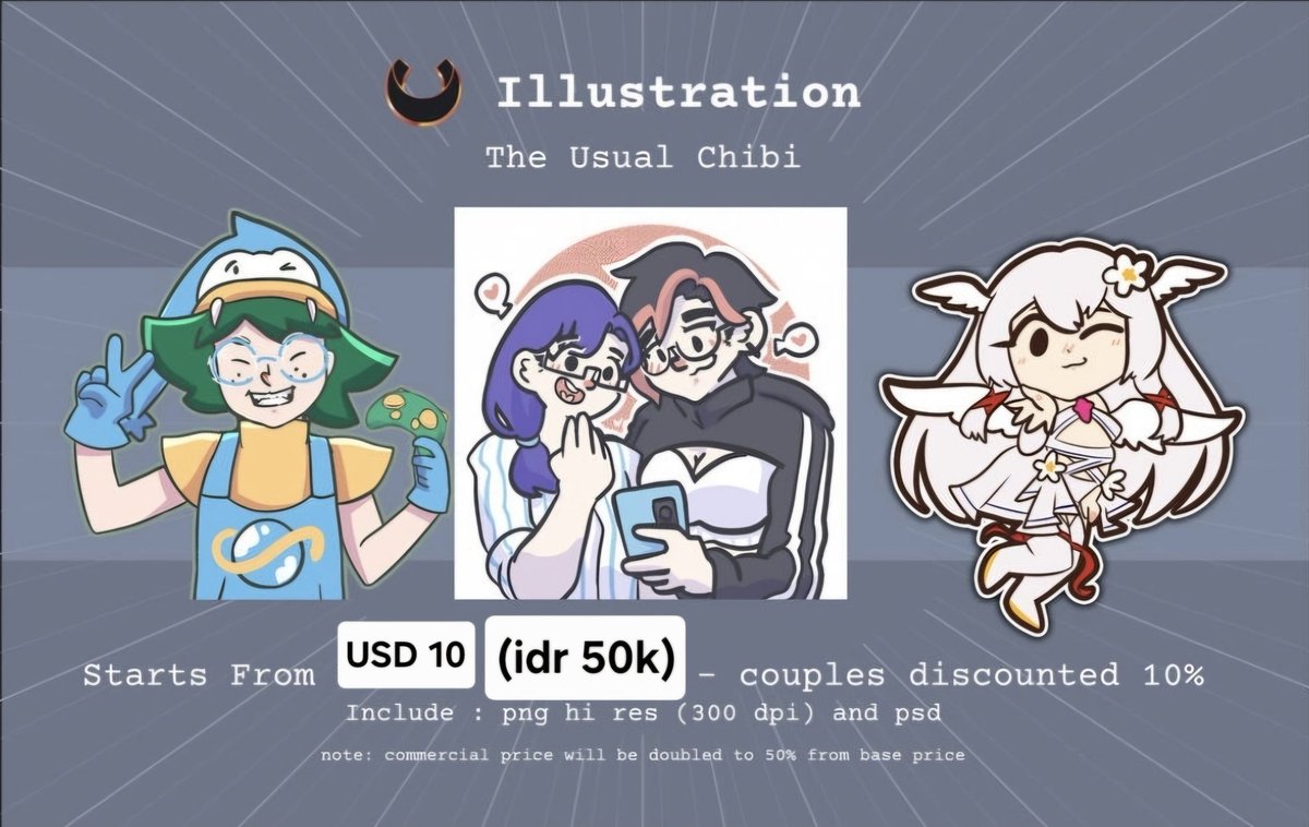 ✦🍉CONTRAa🌓✦ COMMS OPEN @ VGEN! tweet media