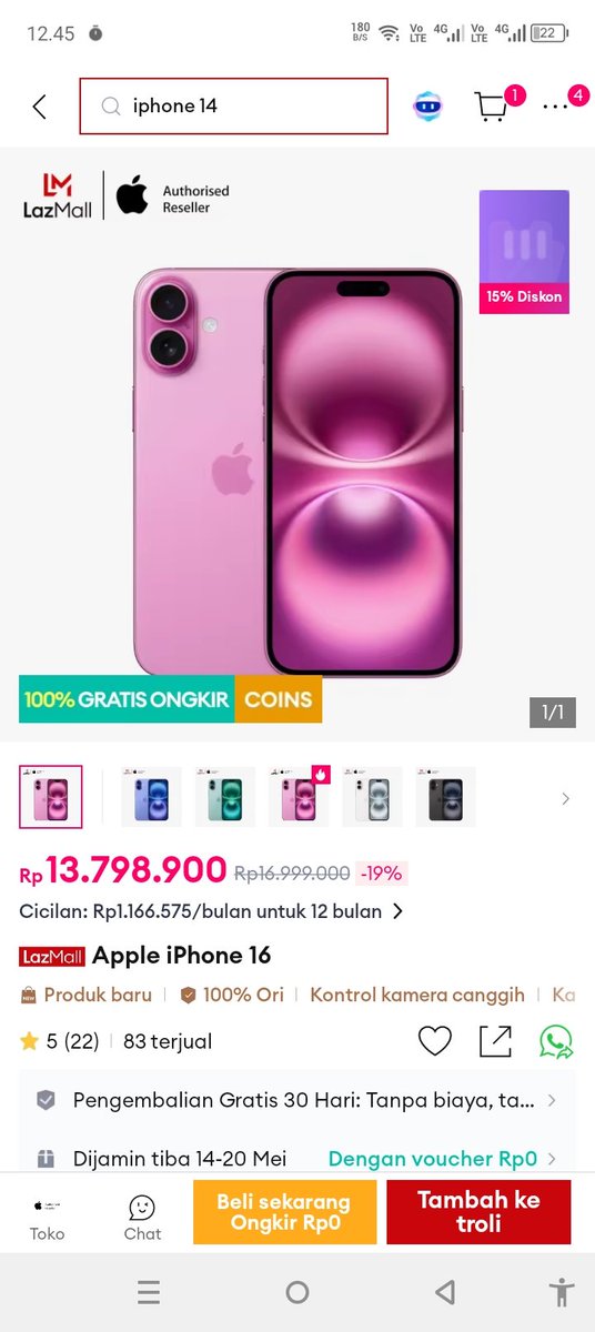 blessmarkie's tweet photo. @LazadaID Aku pengen banget beli barang ini karena cantik banget warnanya kesukaan ku , semoga aku beruntung bisa dapetin lewat giveaway ini  💗03 https://t.co/gO3Zvk5DYt