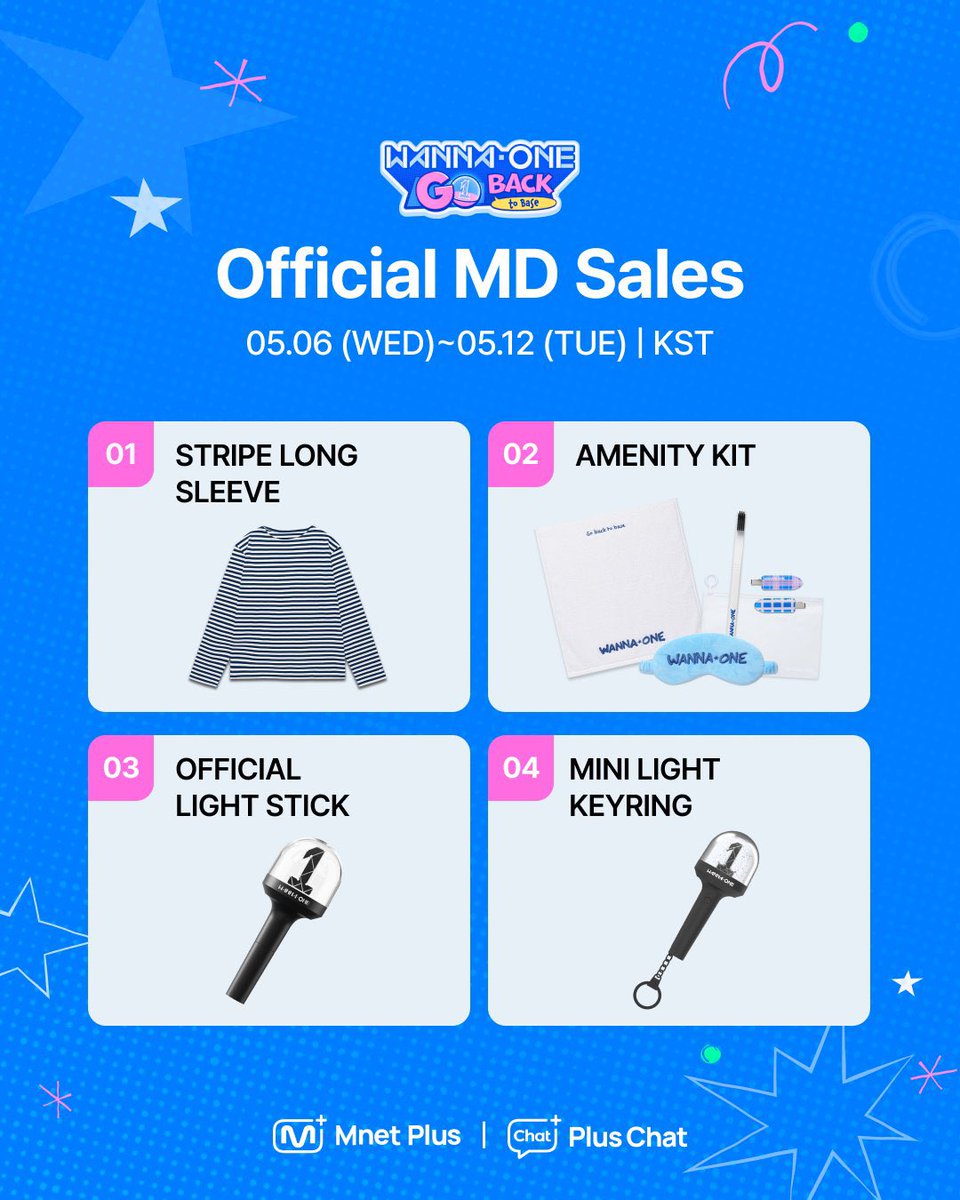 moonhubph's tweet photo. WTS LFB PH GO #MHPHGO

⭐️ <WANNA ONE GO : Back to Base> Official MD

PRICES (All-in + LSF)
Stripe Long Sleeve ₱2740
Amenity Kit ₱2450
Official Light Stick ₱2340
Mini Light Keyring ₱1500

✒️DOO: May 11, 2026
✒️DOP: 20% non-refundable downpayment PAYO ONCE OC SENT
✒️REMAINING BALANCE ONCE ONHAND
✒️Normal ETA

📌ORDER FORM IN BIO