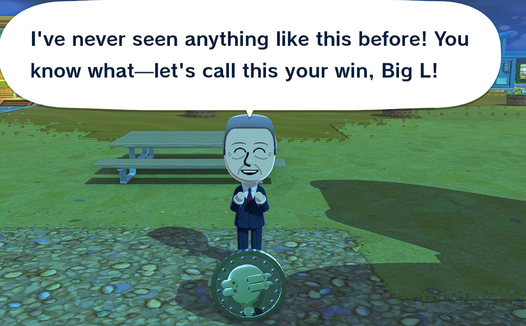 THE COIN CAN LAND ON ITS EDGE??????