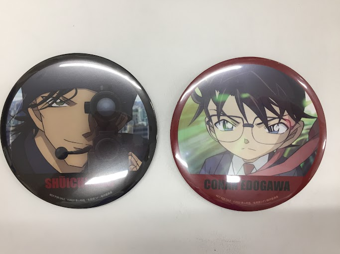 名探偵コナン 緋色の弾丸 赤井秀一 缶バッジ　バッチ　公式　レッド　炎　2020 らしんばん天王寺店/オンライン商品入荷情報】 劇場版 ＃名探偵コナン
