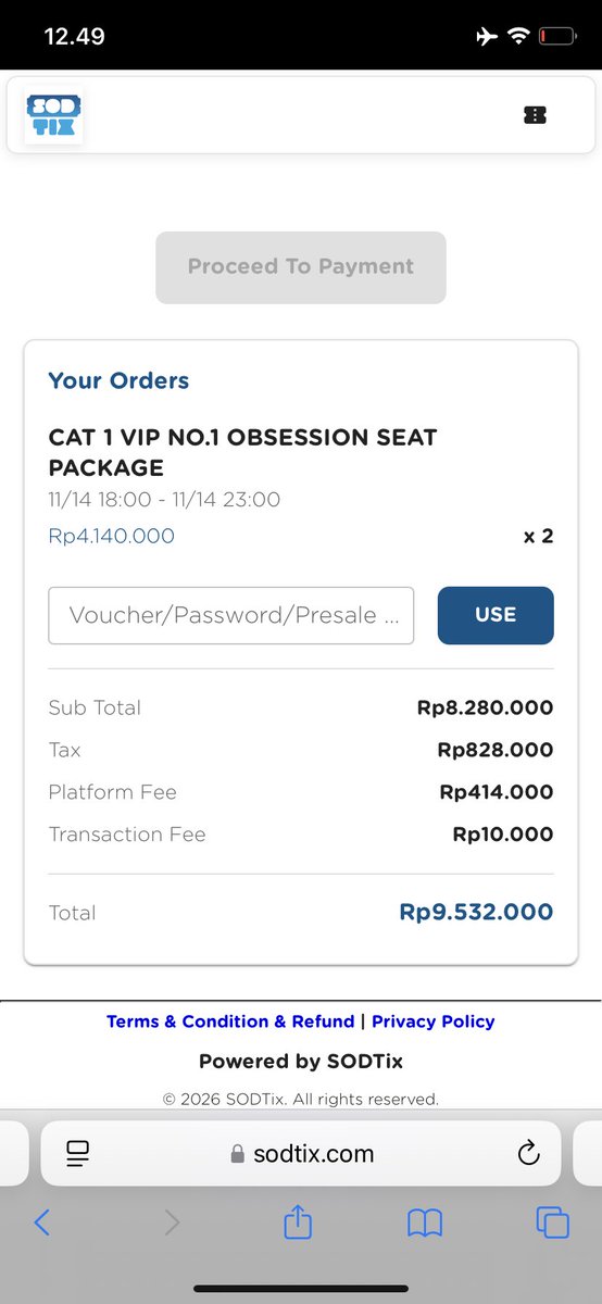 wiiiidaayyy's tweet photo. cat 1 VIP ada yang mau gaa? self payment + pke data sendiri

#5sos #jastip https://t.co/b0YAFEmx8X