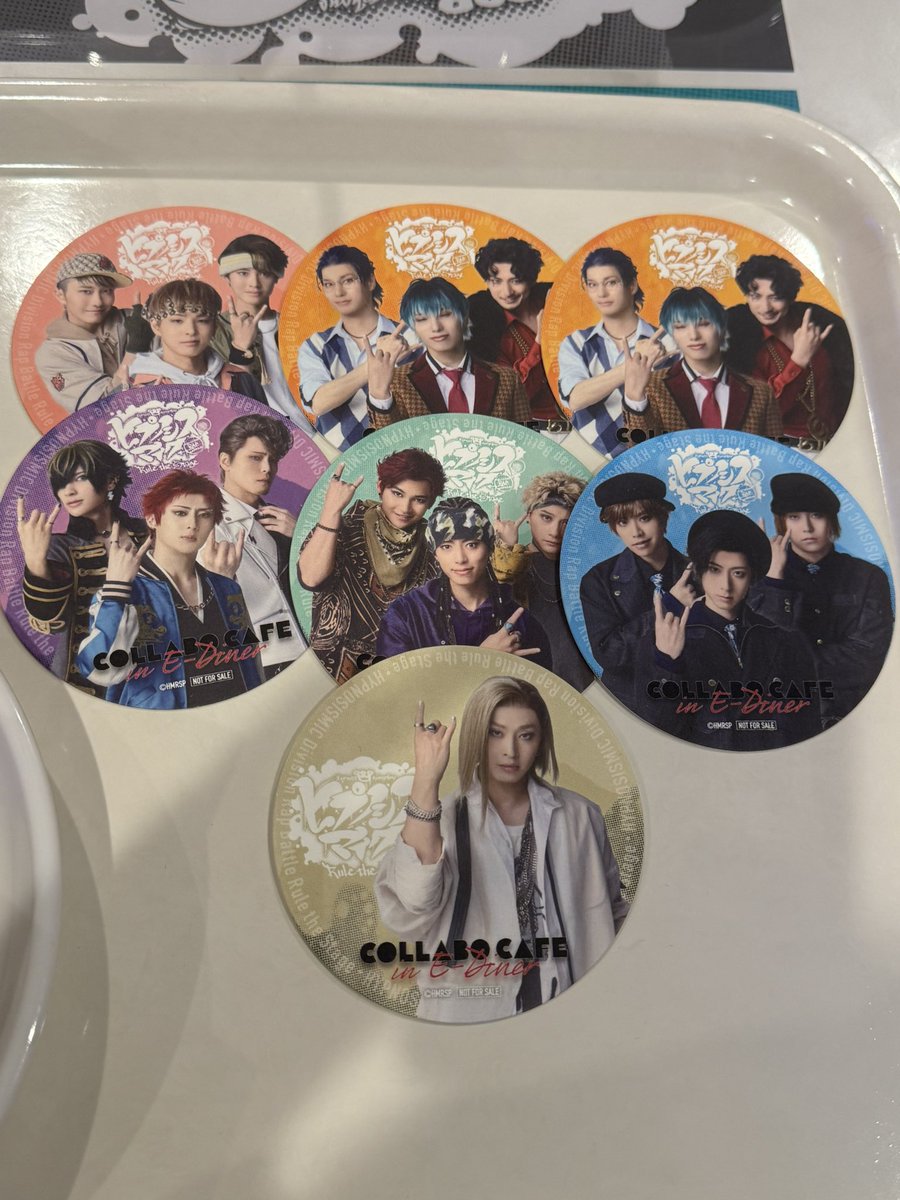 junpei_1997's tweet photo. 【ヒプステコラボカフェ 交換】

譲)ランダムコースター:オオサカ ナゴヤ アサクサ アカバネ 道頓堀 糸の会

求)シブヤ D4

本日池袋におりますが、ご相談次第で他の日程も対応可能です。
検索からでもお気軽にお声掛けください。 https://t.co/YIQHB2vDsP
