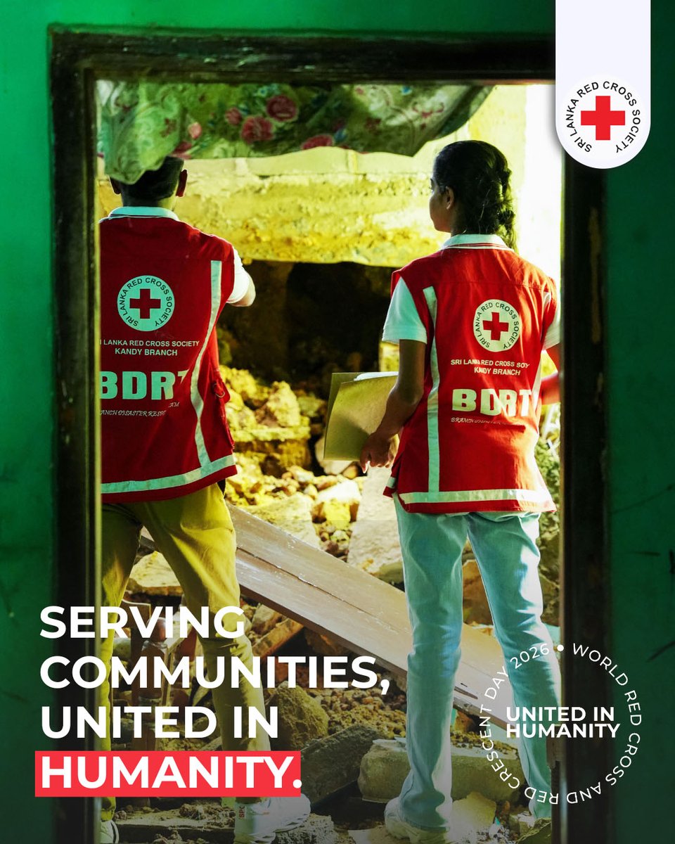 Sri Lanka Red Cross Society tweet media