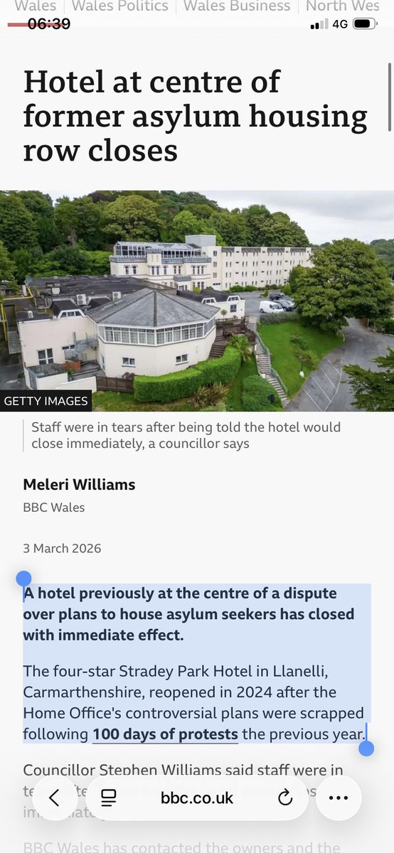 JarmainPatrick's tweet photo. @ahsanforbritain @RupertLowe10 You can’t read. 

Tried to open a migrant hotel, so obviously hate the British way of life. 

You’re DEFINITELY gone first 😭 https://t.co/yoR8MDFEbb