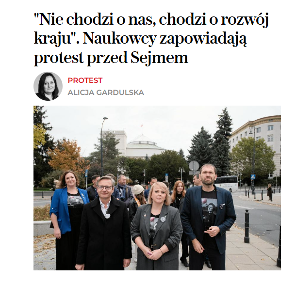 AlicjaGardulska's tweet photo. Petycje i rozmowy nie działają - 27 maja protest naukowców w Warszawie. 
#3ProcentNaNaukę

Link: https://t.co/t65IPME8KJ https://t.co/g5mBujBjFv