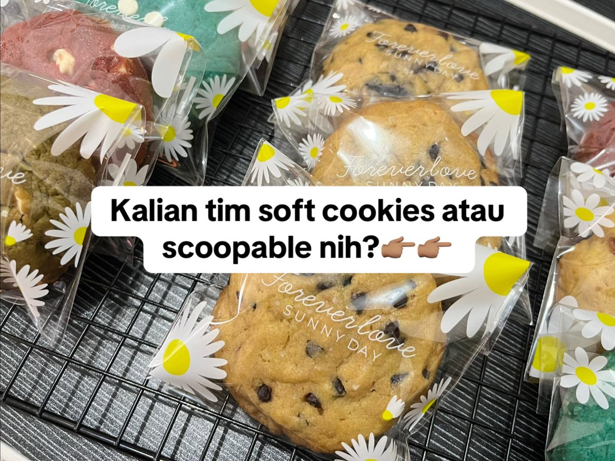 shofii | soft cookies & fudgy brownies solo tweet media