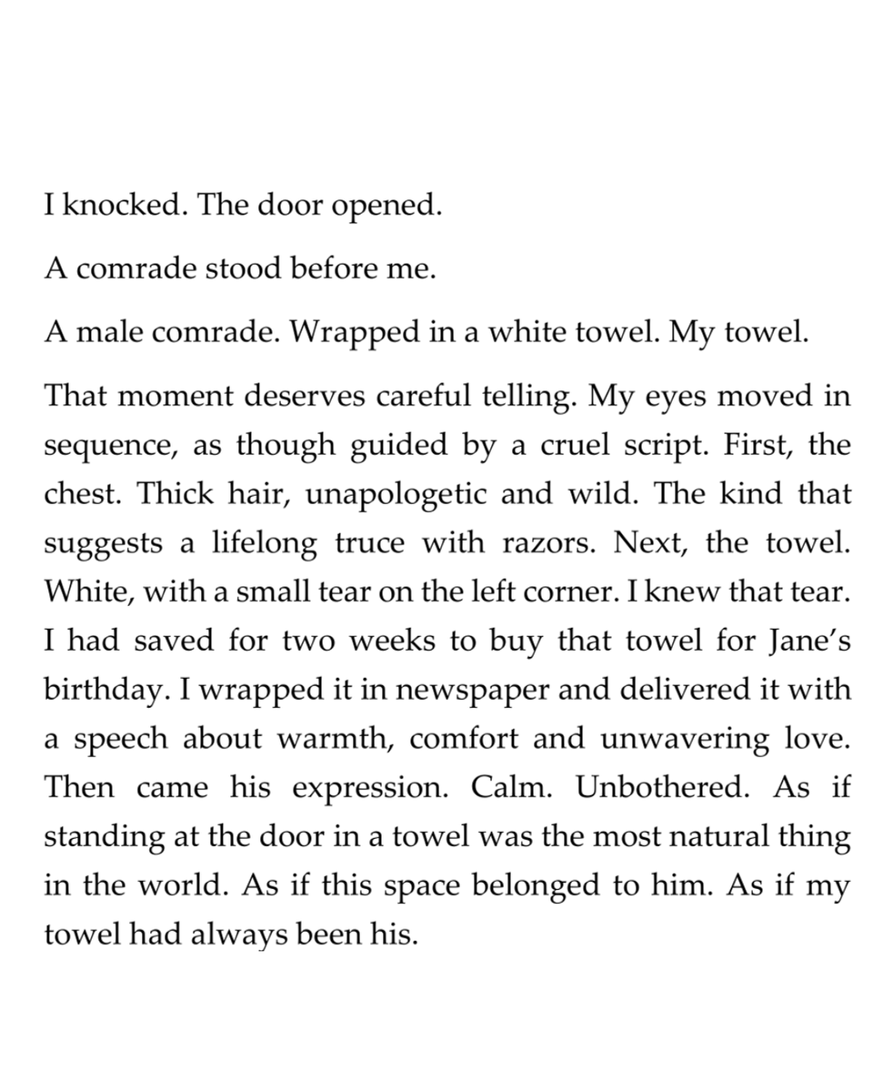 james_dindi's tweet photo. Imagine a luhya man sacrificing food just to travel miles to see his love, Only to find another man with his towel😂😂characters in this book have shown me pure dust. #daughtersofjezebel #booktokkenya #kenyanbooks https://t.co/sz6dS1TYR9