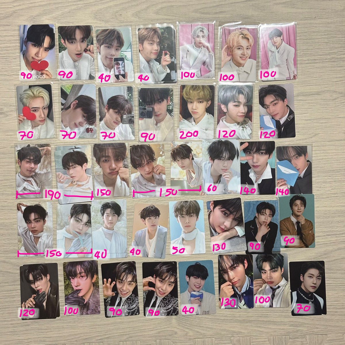 พร้อมส่ง / wts
เทรดดิ้งการ์ด ราคาตามรูป
📮ค่าส่ง30 💌ยอด300ส่งฟรี
#ตลาดนัดzb1 #ตลาดนัดZEROBASEONE
#ตลาดนัดand2ble