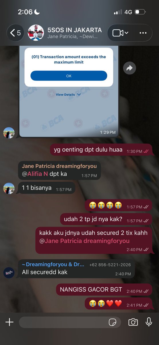 Iynano's tweet photo. guys adakah yang masih mencari tiket 5sos jakarta?? 
aku ada lebihan 2 tix cat 1 vip karena jastip di 2 tempat dua duanya dapettt. harga nya ikut harga jastip tsb yaa, 

wts 5sos jakarta https://t.co/XoPoXBg21L