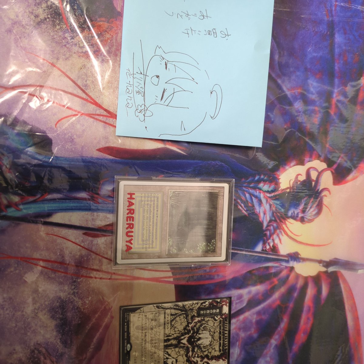 こちら幸運にも購入させて頂きました。中身見て(゜o゜;
久しぶりにデュアラン手に入れました！追加に吸血も。。
ありがとうございます😊
また、宜しくお願いします🙇