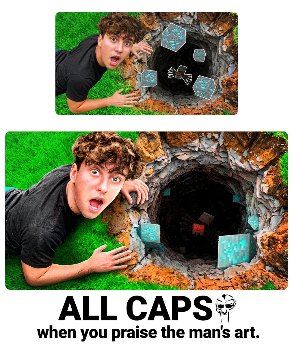 RiichDesigns's tweet photo. IRL THUMBNAIL⛅️

 Just remember ALL CAPS when you praise the man's thumbnail.🎭

 Looking for a long-term work!📨 https://t.co/pVFHUU9hBM