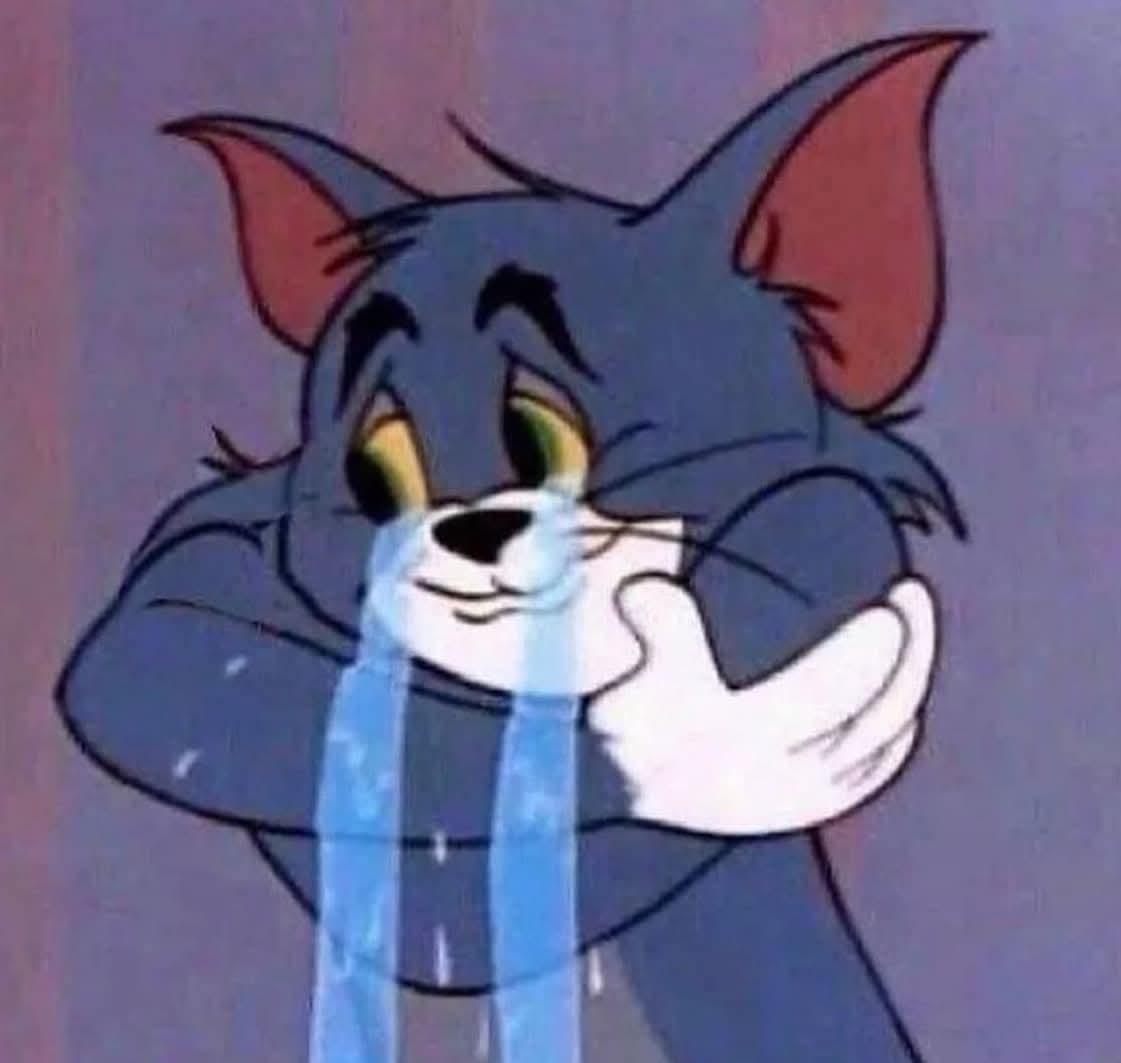 Yo consolándome a mí mismo cuando estoy triste porque no quiero molestar a nadie.