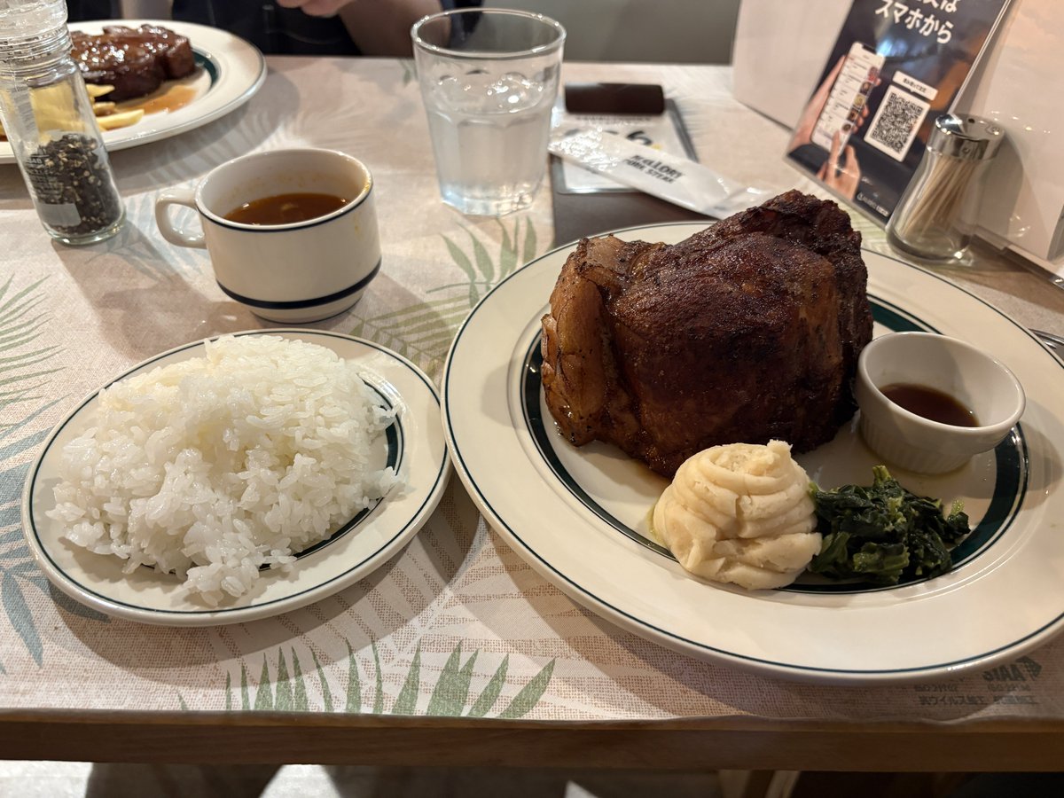 マロリーポークステーキのマッターホルン
ローストポークわんが好みだけどこっちも美味しい😋