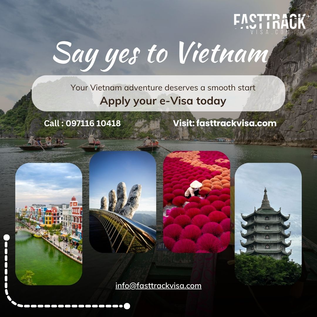 FastrackVisa's tweet photo. Planning a trip to Vietnam? Don’t let visa hassles slow you down. 

Get your Vietnam e-Visa quickly and effortlessly with https://t.co/E0E7h5UdCs — so you can focus on the journey ahead.

Call: 097116 10418
Visit: https://t.co/c6dC5AkChr

#FastTrackVisa #VietnamVisa #eVisa https://t.co/tbHjExSGfF