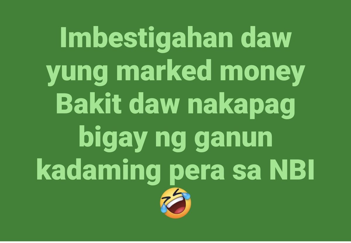 Mental gymnastics 🤸‍♀️🤸‍♀️🤸‍♀️

Anong part ng word na "marked money" ang di maintindihan ng mga tangang DDS