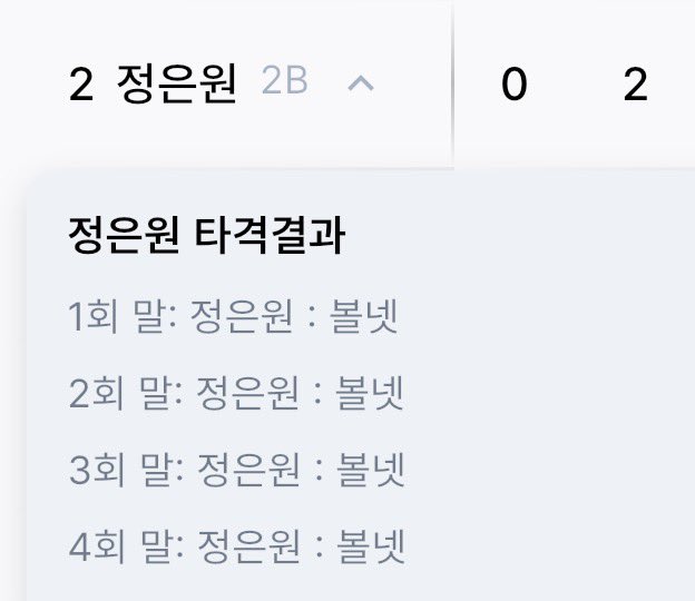 정은원 타격 파업선언🤣
5구 볼넷
6구 볼넷
6구 볼넷
6구 볼넷
총 23구 받는 동안 타격시도 5번 밖에 안함