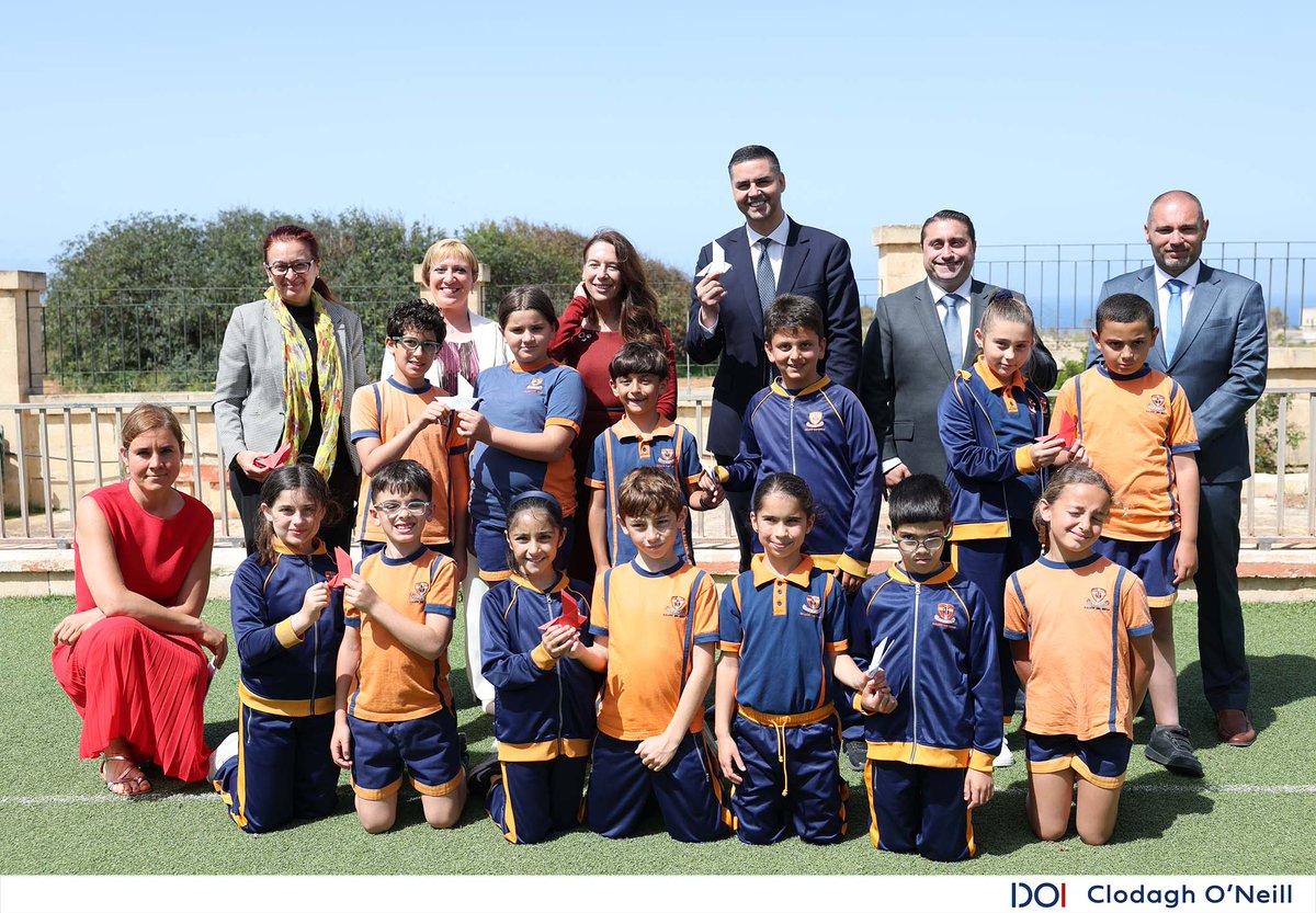 MFEAMalta's tweet photo. Workshops on peace and children’s rights in schools across Malta and Gozo launched this week, on the sidelines of the @MFTMalta #ChildrenAndArmedConflict #CAAC Conference.

Part of the #ProveItMatters campaign by @childreninwar. https://t.co/0USOIbQPCl