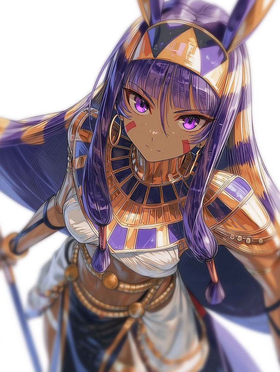Fate/GrandOrder ニトクリス 紫の瞳で優雅に君臨する冥界のファラオ