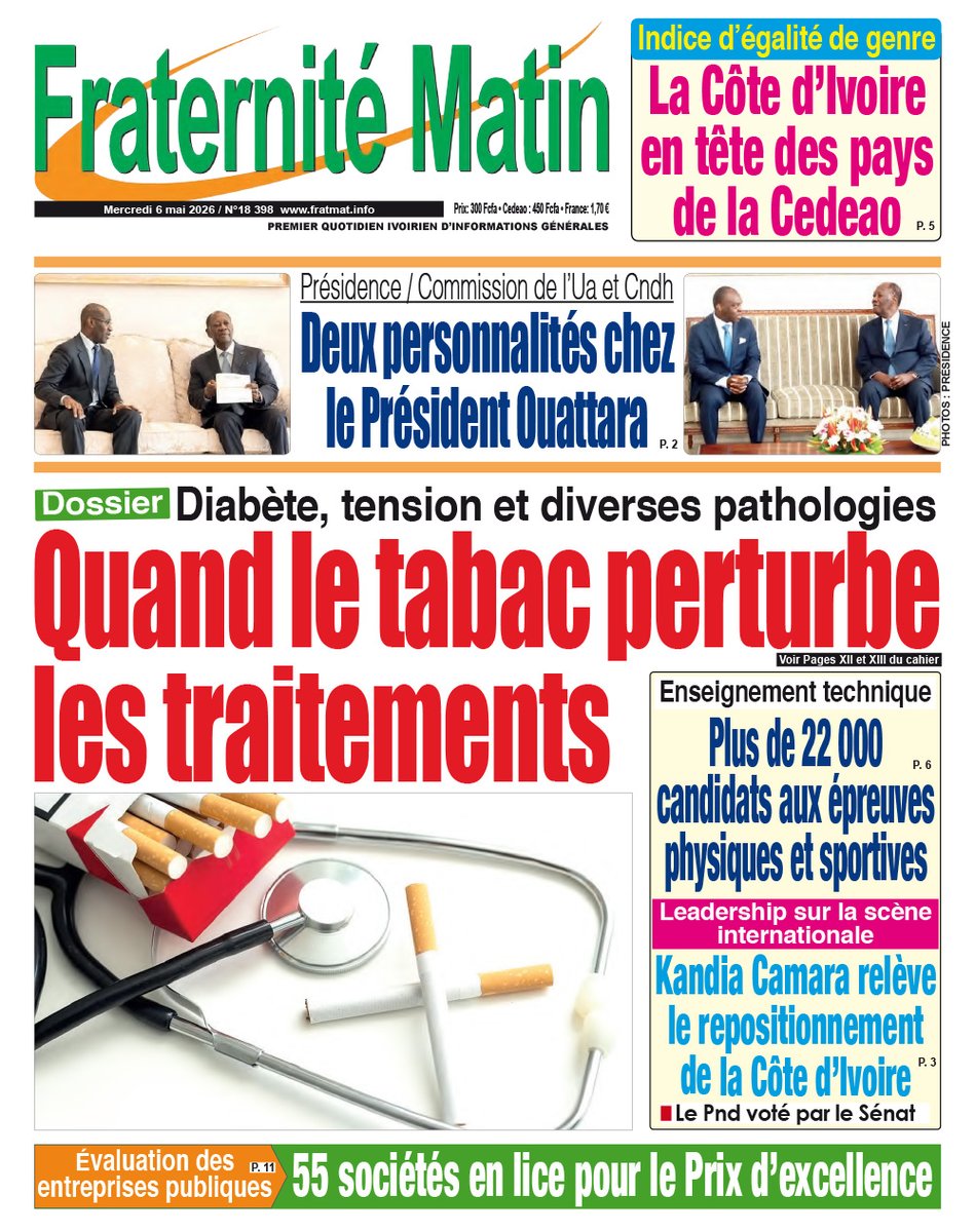 Fraternité Matin tweet media