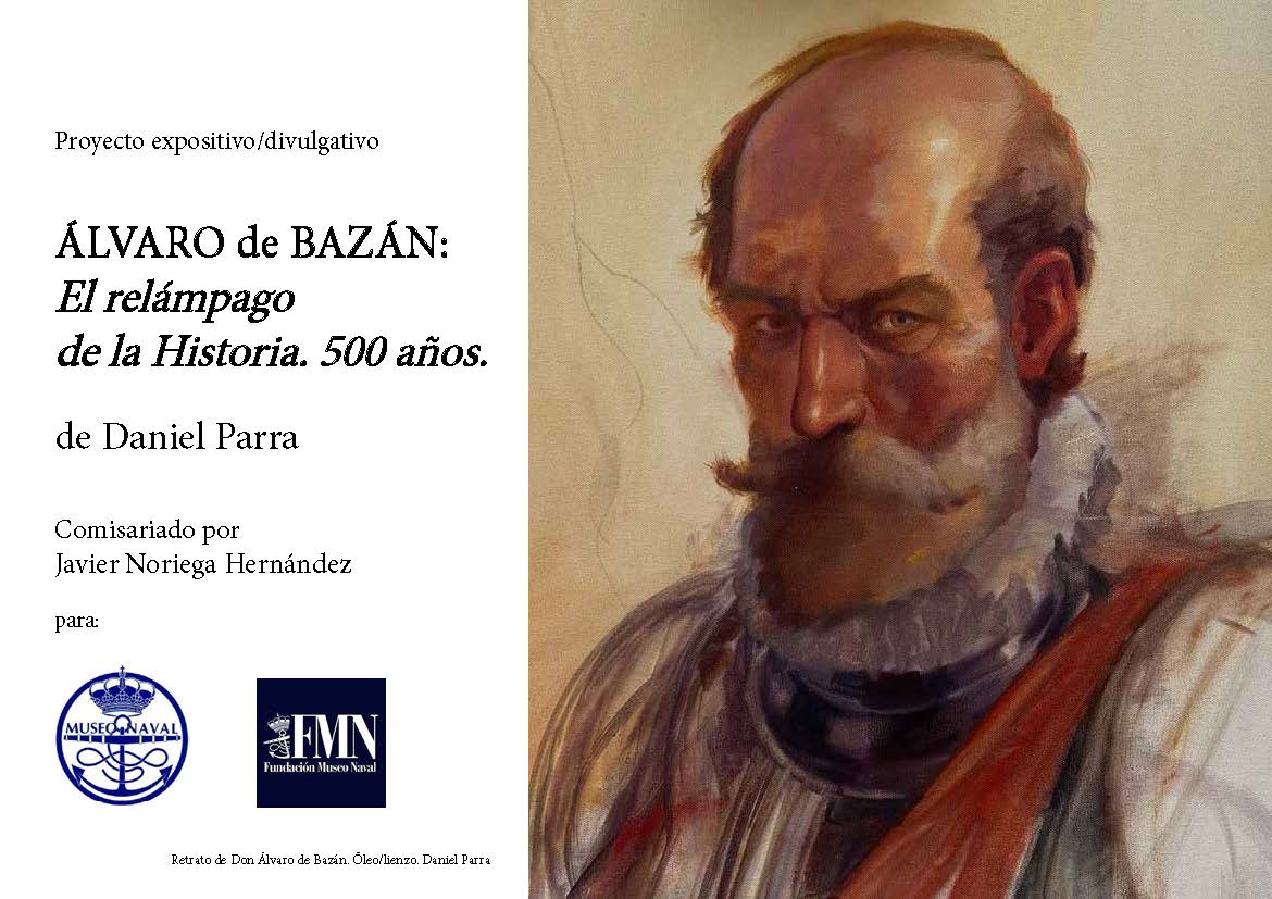 AlvaroBazan2026's tweet photo. 📢 ¡Atención, #Granada!
Desde el viernes se podrá ver la exposición 'Álvaro de Bazán: el relámpago de la Historia', de Daniel Parra.

🏛️ Centro cultural Gran Capitán
🗓️ 8 de mayo / 20 de junio, martes a sábado, 1700-2130

➡️ https://t.co/F6LlcnLZij
#ÁlvaroBazán2026 @Museo_Naval https://t.co/IxQlY1IKdq