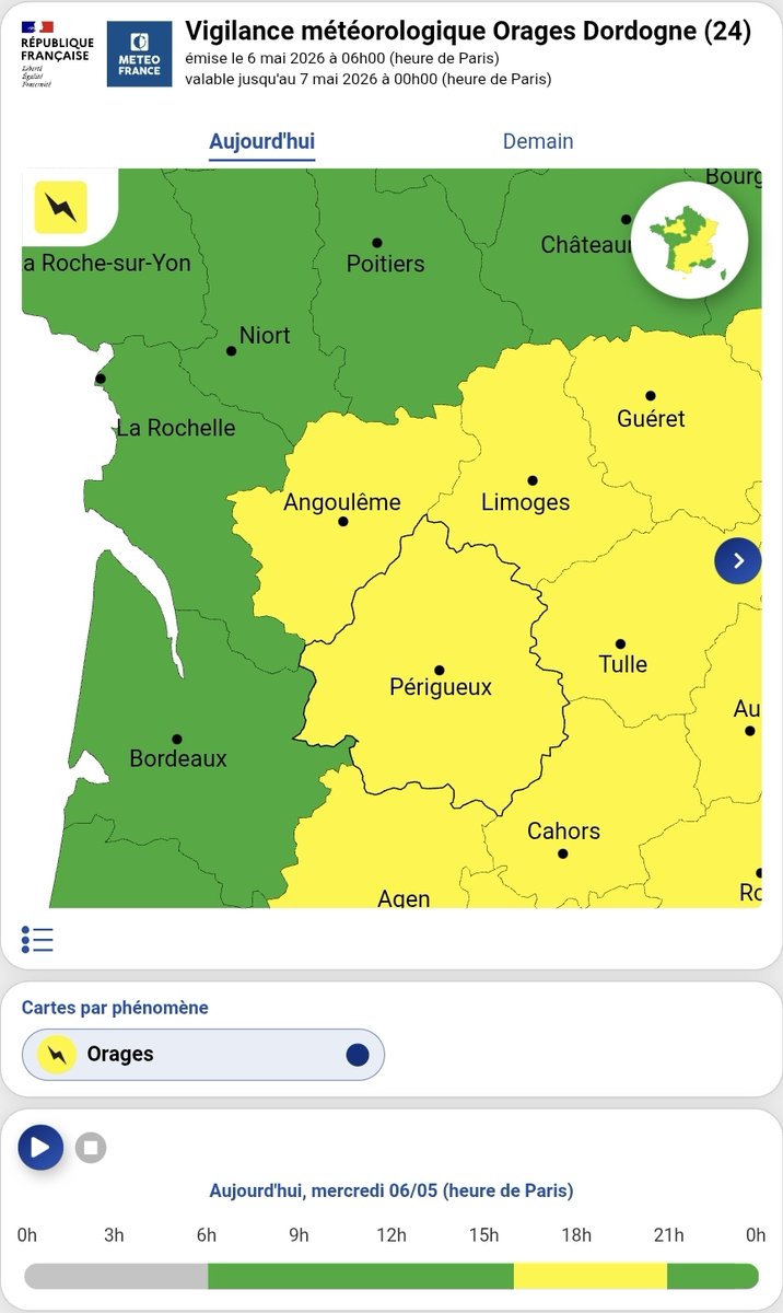 Risques & Catastrophes Naturelles - Dordogne tweet media
