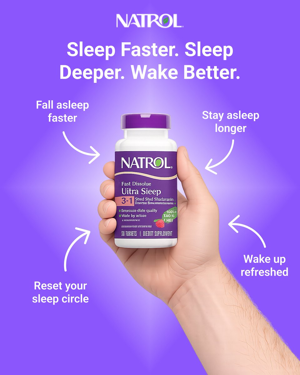 IfeoluwaAjeigb1's tweet photo. Day 3 of designing Static Ad.
Another ad variation for Natrol.
Drop your thoughts.
#staticad #ads #facebookad #metaads #shopify https://t.co/sPNfdhFPwu