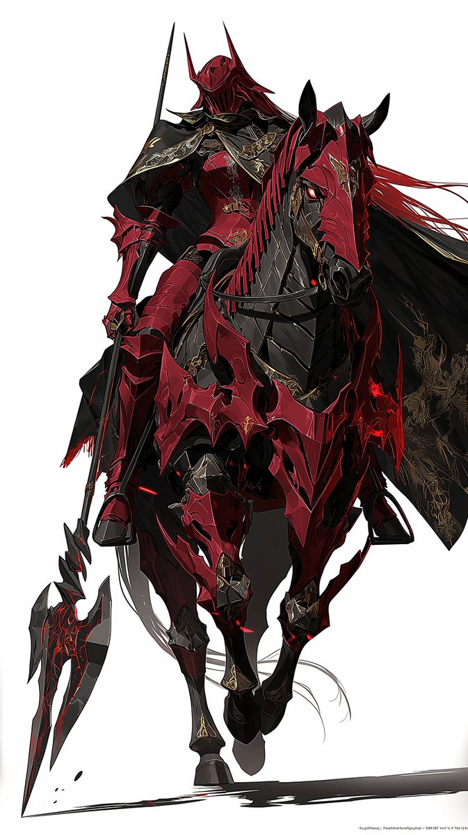 kurahu_capten's tweet photo. Knight series No.59 https://t.co/MKiPpS80SS