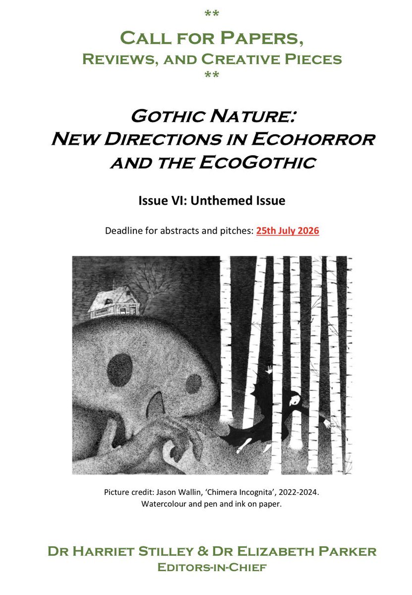 Gothic Nature Journal tweet media