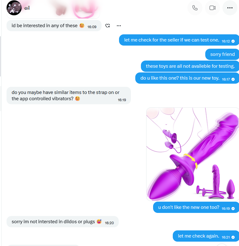 Michellabo6e's tweet photo. Thank u for trusting. Nice cooperation again! DM@Michellabo6e for free sex toy. limited spots.
#nsfwaudio #nsfwtwtًً #Giveaway https://t.co/zMkNFcWL86