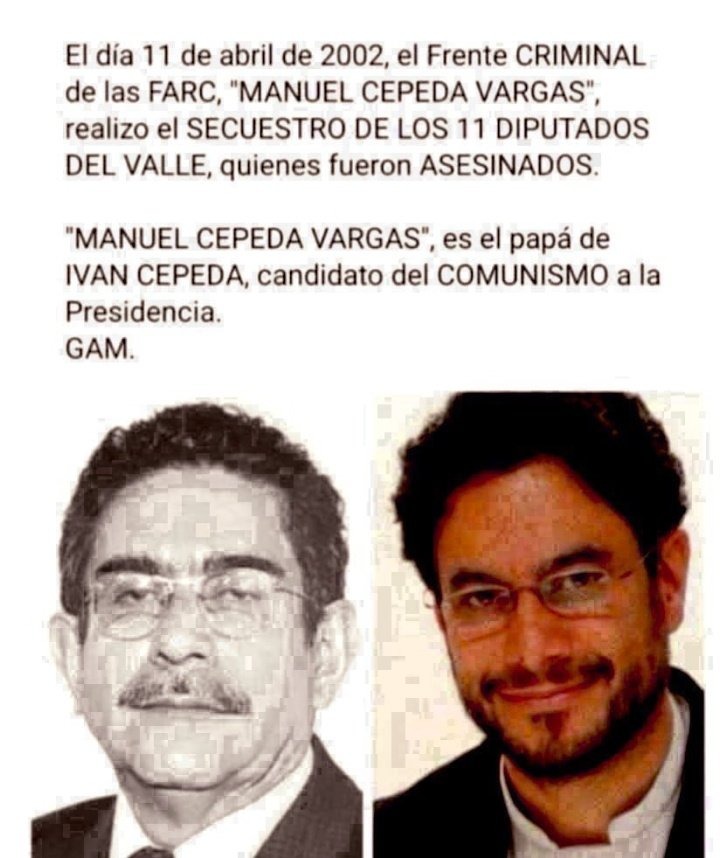 MyriamWitc16320's tweet photo. @AlejoToroAnt Esto es de #NarcoTerroristasComunistas Agenda 2030 #Psicopatas como #Cuba y #Venezuela a #Elinminar todos los #Colombianos eso es lo que ofrece ! https://t.co/mrtoqRrn7I