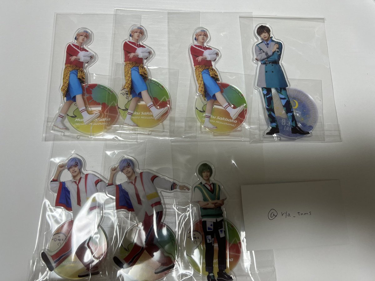 rya_tnms's tweet photo. 【譲渡・交換】 エーステ ACT3 春夏 アクスタ

【譲】綴・三角・幸・椋

【求】真澄・天馬or定価

5/7現地にてお願いいたします https://t.co/NovqFQ1kbW