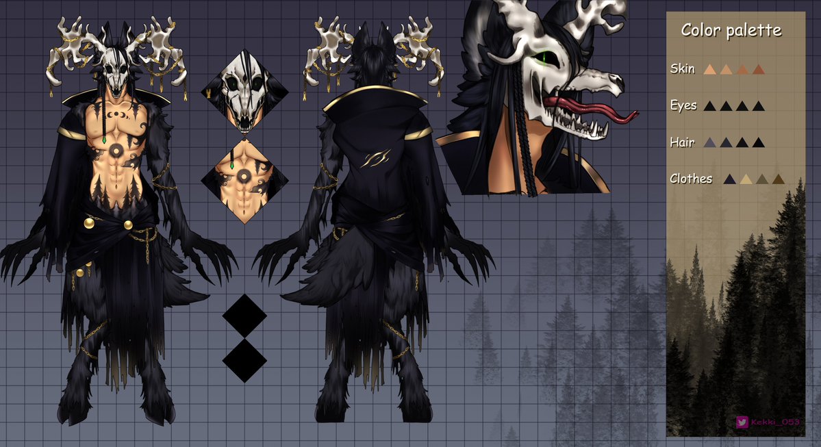 Asmolthean 🦌💀 Cryptid Vtuber 1.0 DEBUT SOON tweet media