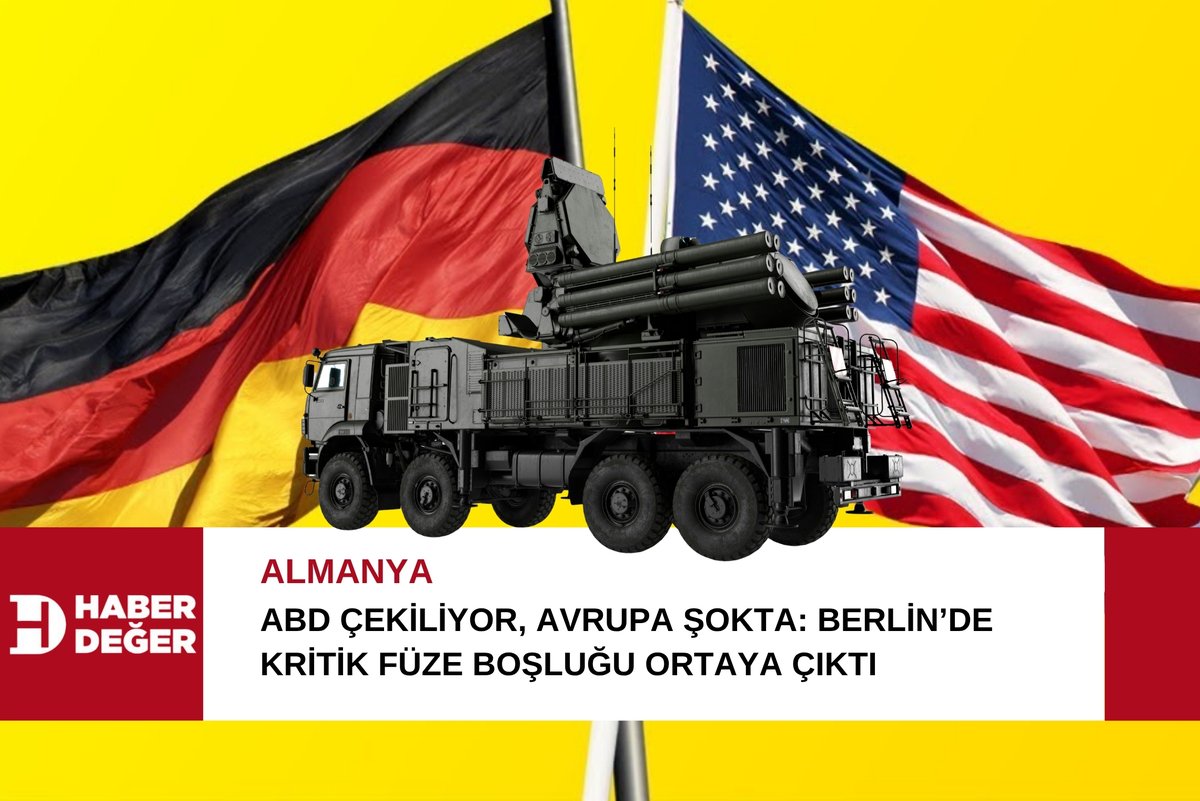 ABD Çekiliyor, Avrupa Şokta: Berlin’de Kritik Füze Boşluğu Ortaya Çıktı

haberdeger.com/dunya/abd-ceki…