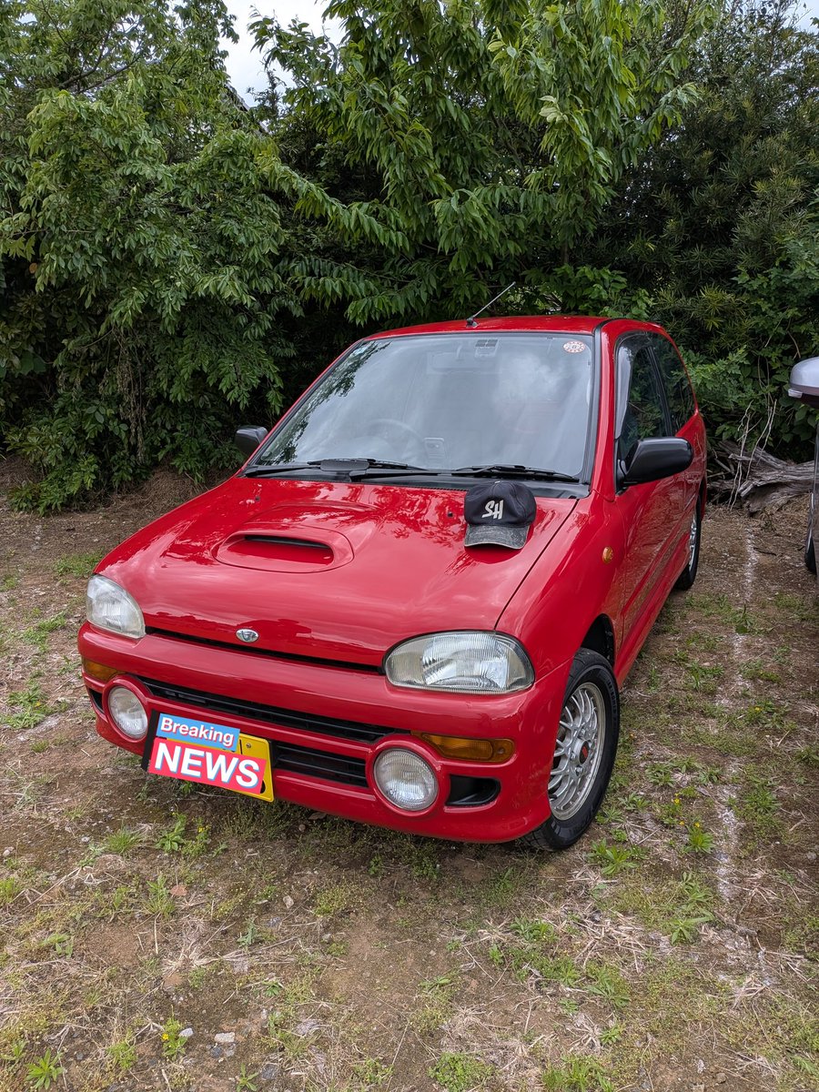 west_yoshi74632's tweet photo. お取引先の社長様と #Jリーグ の #茨城ダービー に社長様の #VIVIO の #RXR で行きました。#STi センターキャップの #BBS もレア物です✨#ビビオ のB型だそうです。
#ザ・リーサルウェポンズ のTシャツを来て盛り上がるぞ!
アニキ!アニキ!
#ポンズ
#TLW
#アントラーズ
#ホーリーホック https://t.co/NIlkha1wUO