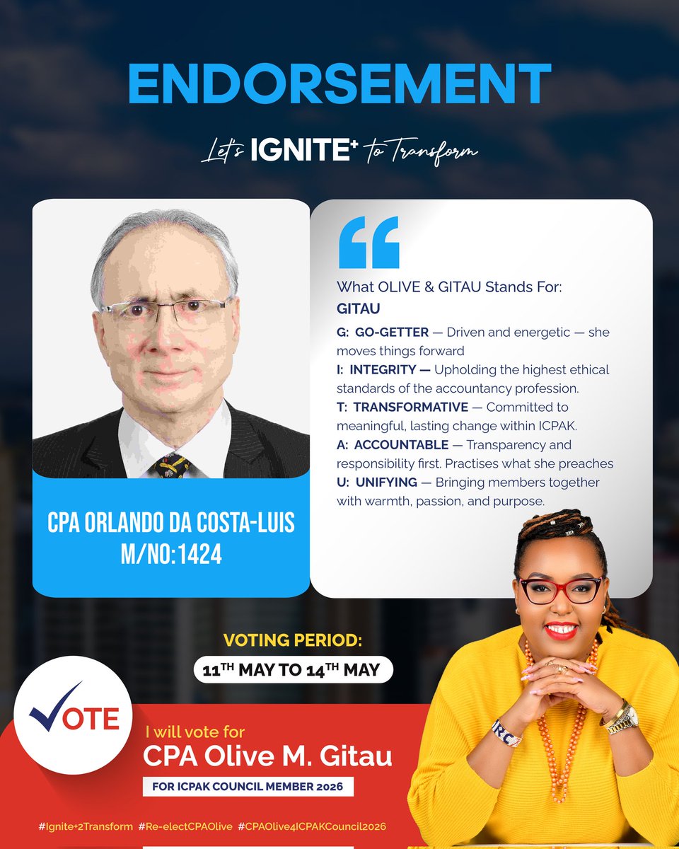 CPA Olive Gitau tweet media