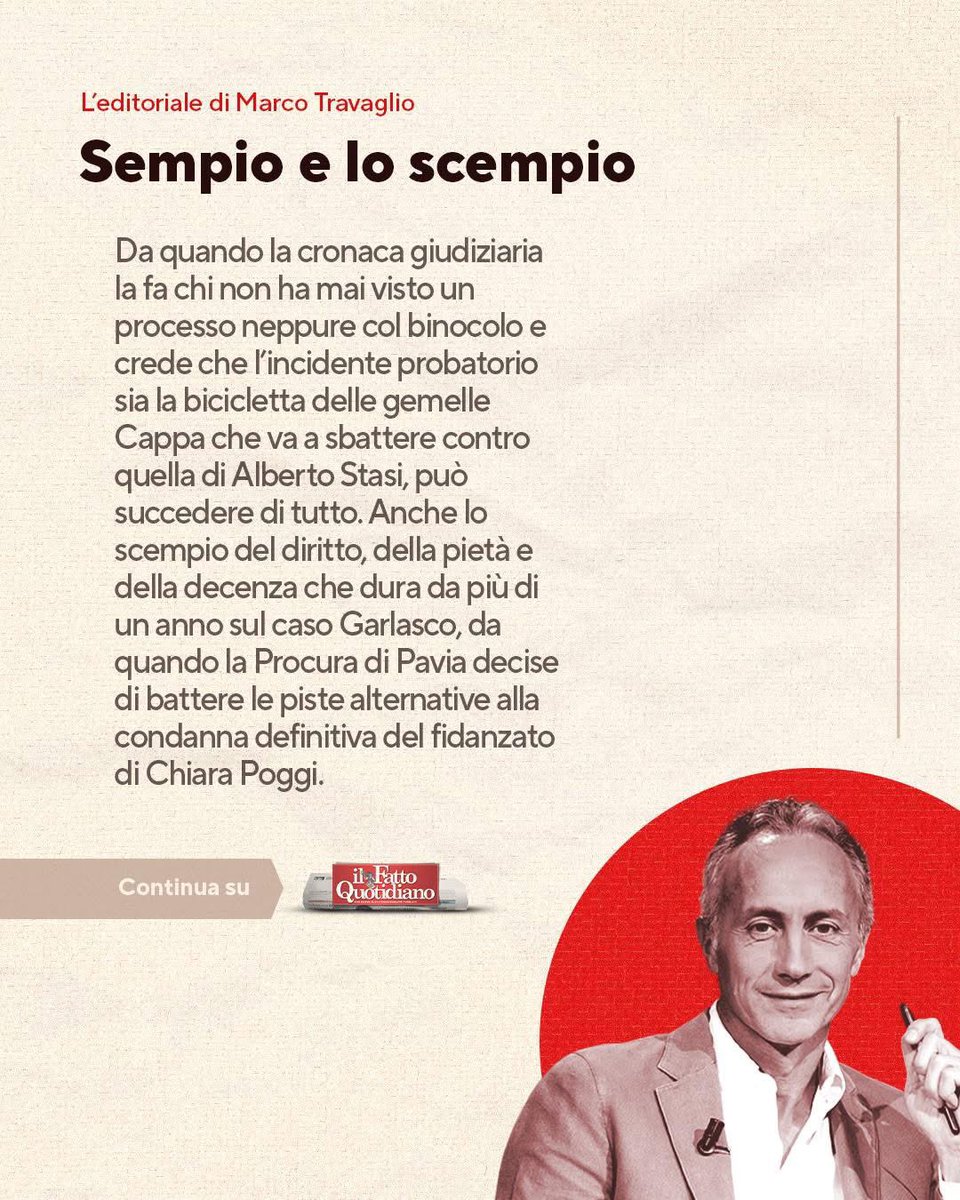 Marco Travaglio tweet media