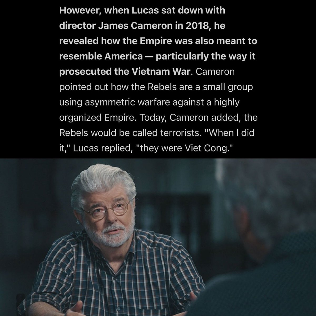 RedTeamReview's tweet photo. @MinuteNerdNews "GEORGE IS WOKE?!?"

Always has been: https://t.co/7IPIOrBbwq