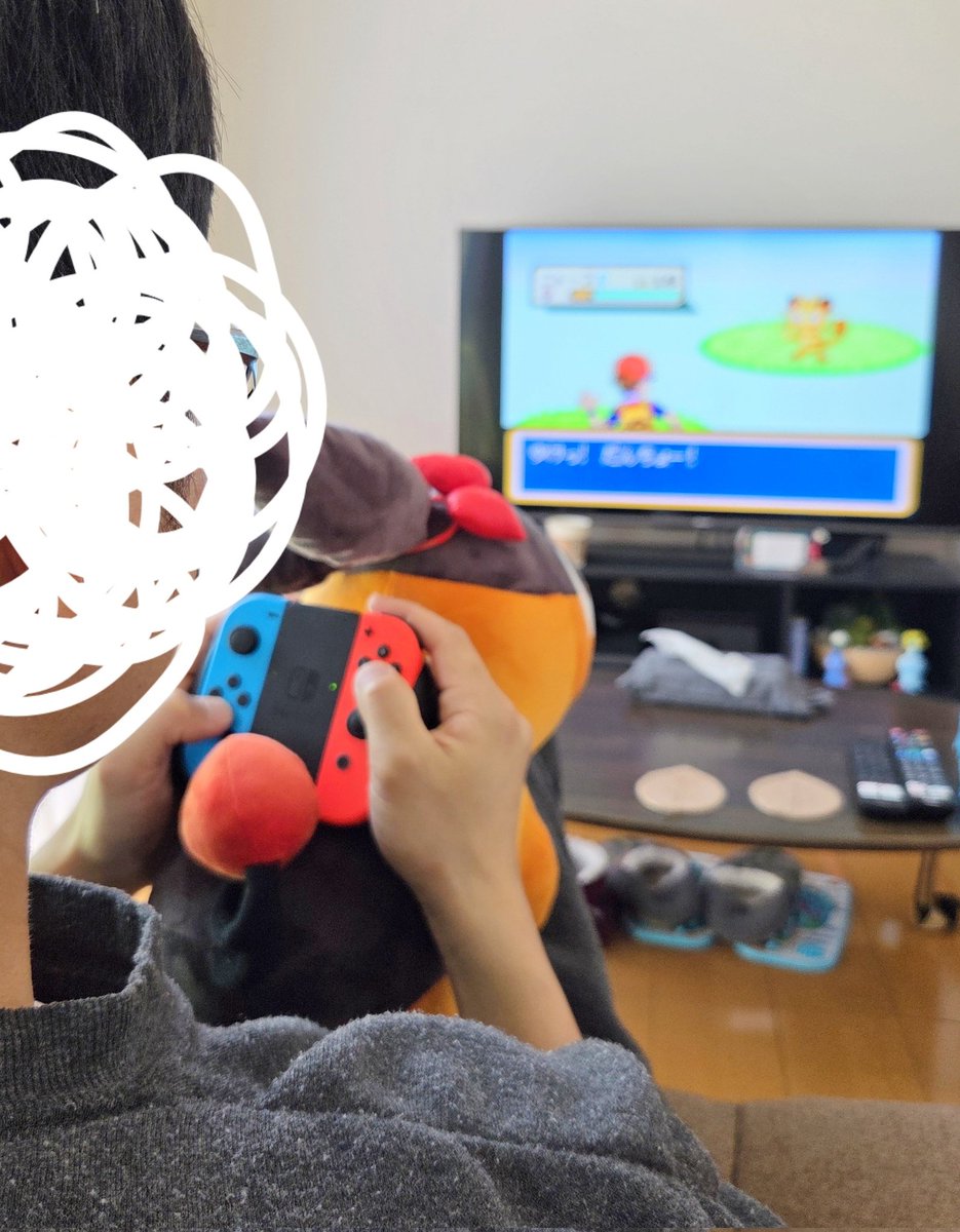 まったりしたGW最後の午後。
夫はポカプリオとFRターイム🎮