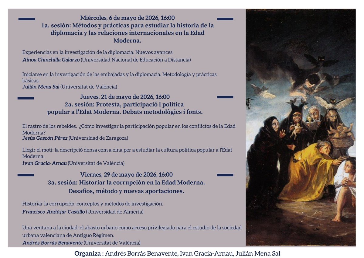 Àrea d'Història Moderna - Universitat de València tweet media