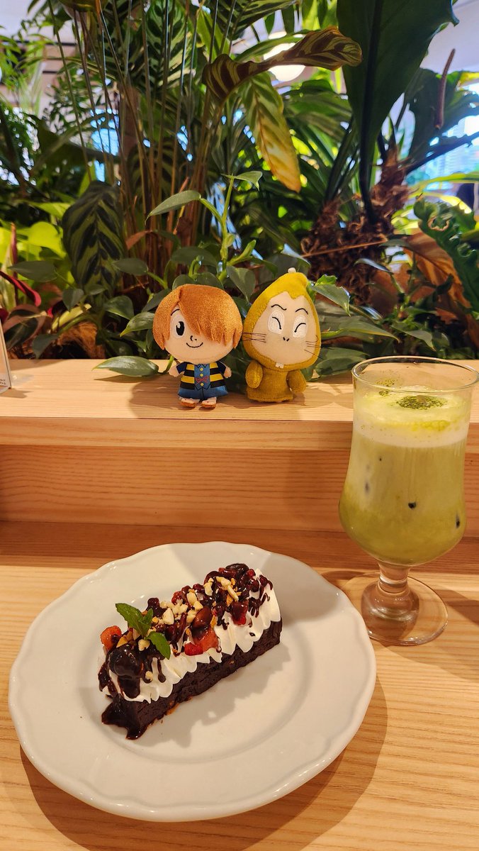 🐭👹とカフェ〜🍰🥄☕