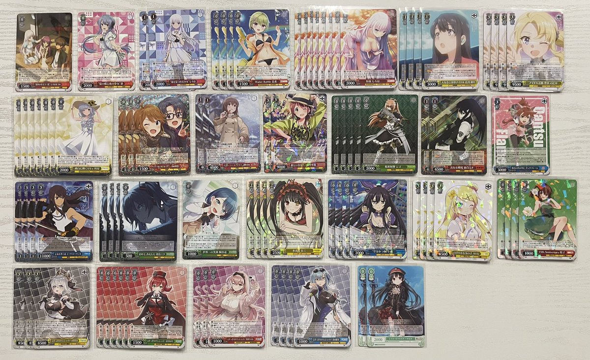 ヴァイスシュヴァルツ】 GW期間中に買取たくさんお持ち込みいただき