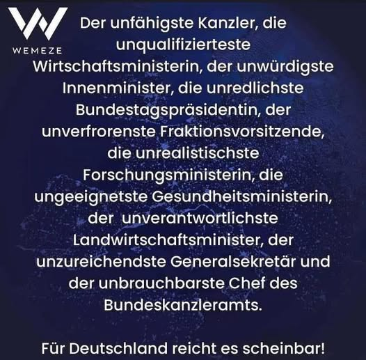 Deutschland 2026 😌