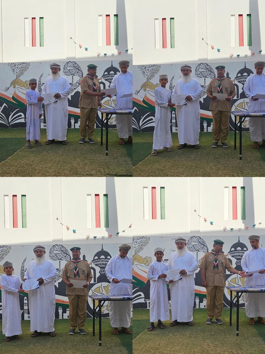 aws_bin's tweet photo. تكريم أفراد الوحدة الكشفية المشاركين في ملتقى الشارات الكشفية والإرشادية بمجمع إبراء الرياضي بتاريخ ٢٦/٤ 
 الذي نظمه  قسم الكشافة والمرشدات بدائرة الكشافة والمرشدات والأنشطة الطلابية.
#تعليمية_شمال_الشرقية 
#تعلم_مستدام https://t.co/0rxmY9VxBa