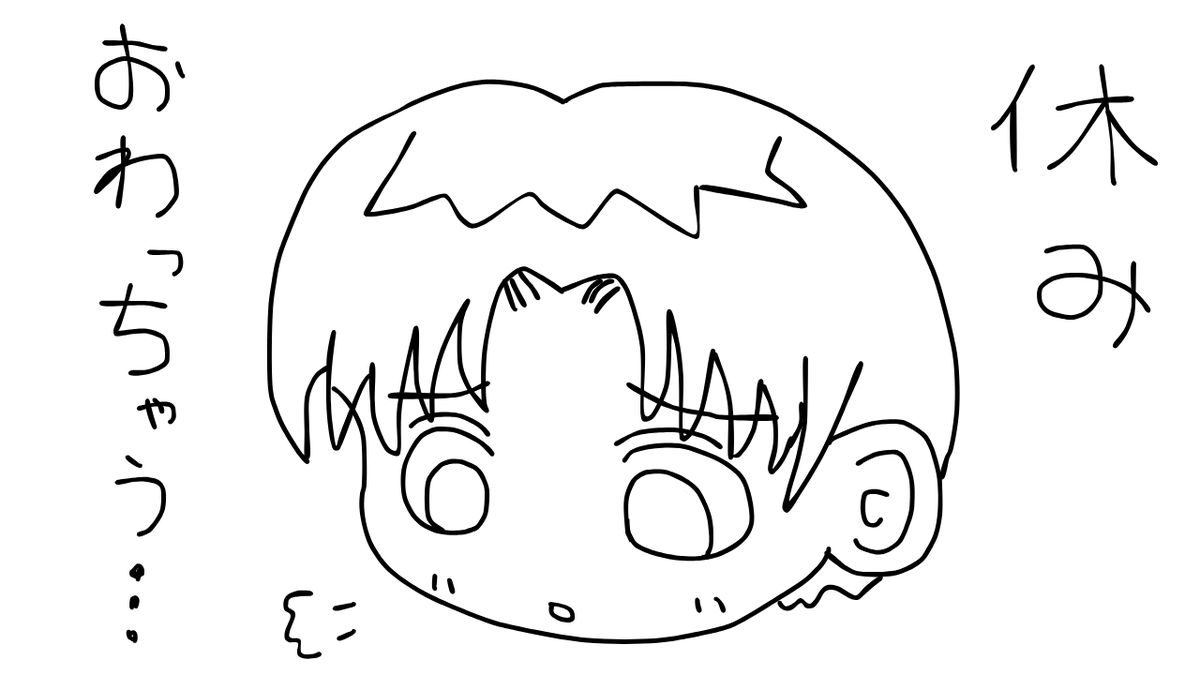 せっかくなので今の気持ちを絵にしてみました せっかくなので今の気持ちを絵にしてみました