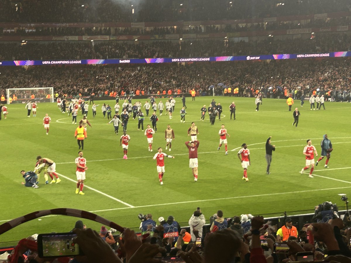 Gpollard71's tweet photo. The best night at the stadium to date. We’re on our way ….. https://t.co/mrQR6DcPDR