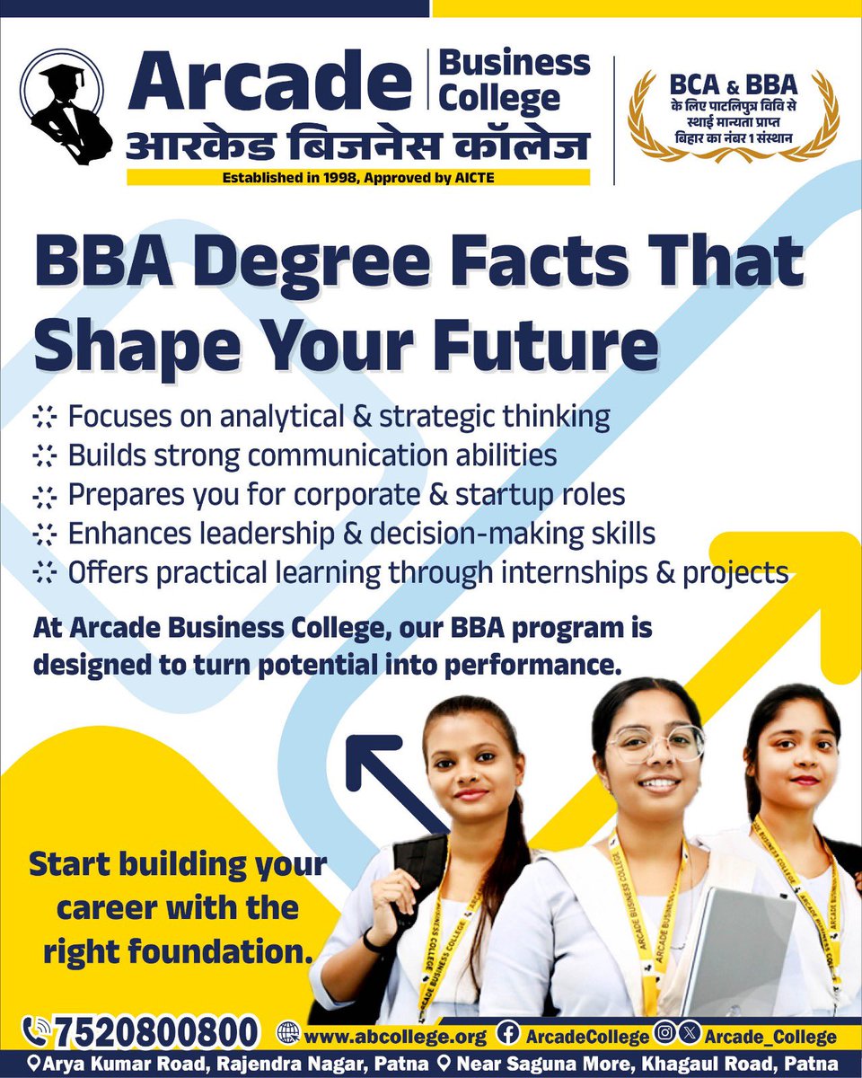 Arcade Business College tweet media