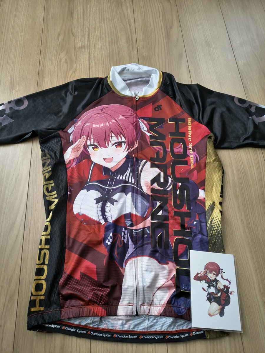 marineitajersey さんの企画のサイクルジャージ先日届きました
