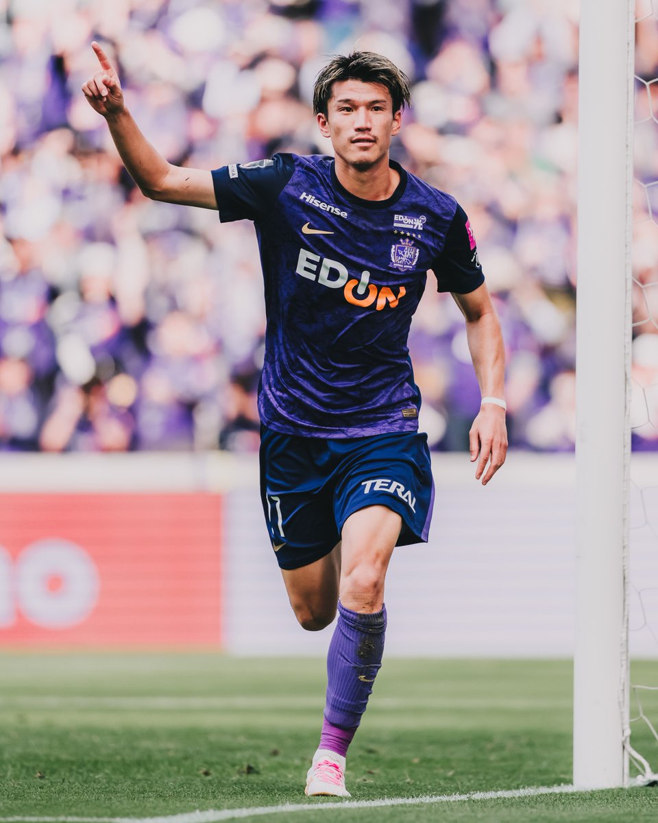 我らの背番号11 #加藤陸次樹 のゴールで先制🏹🔥 #sanfrecce